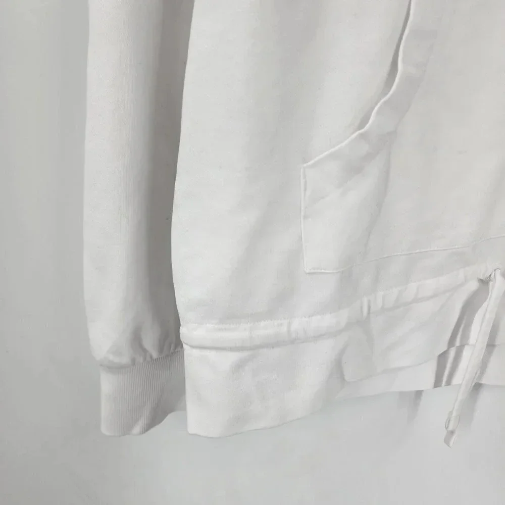 Z by Zella Women's Brenna Drawcord Pullover Hoodie in White Size XS NWT - Picture 3 of 10